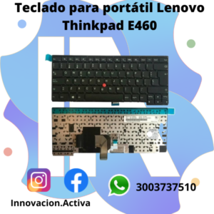 Teclado para portátil Lenovo Thinkpad E460